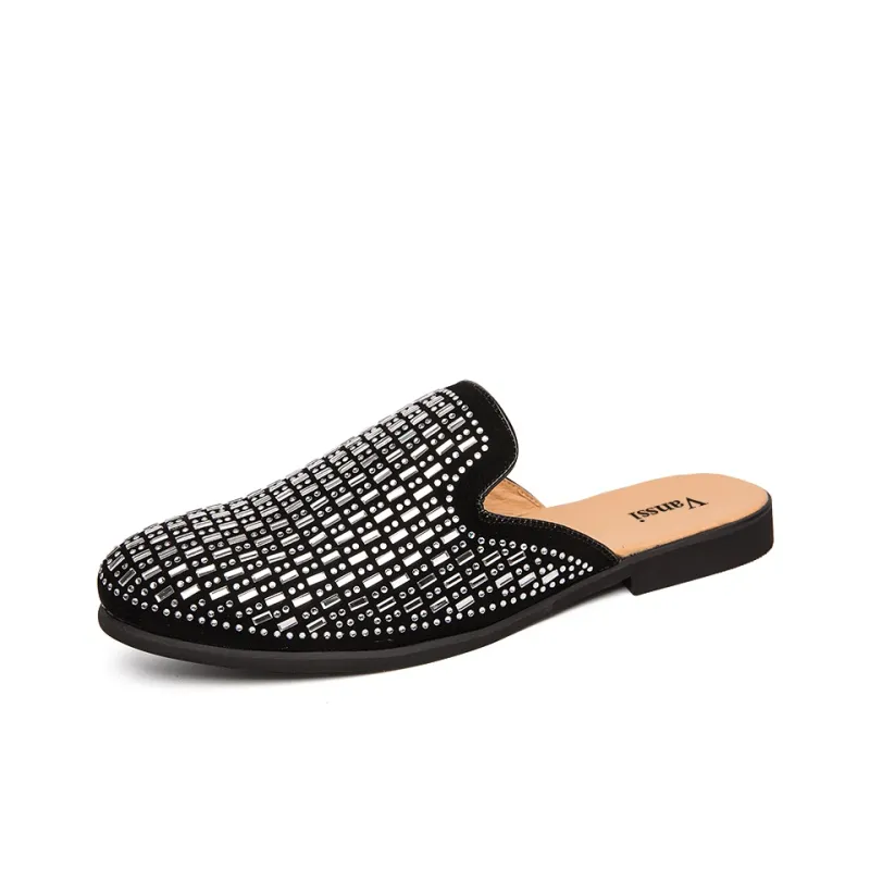 VANSSI Closed Toe Slippers Men's-0