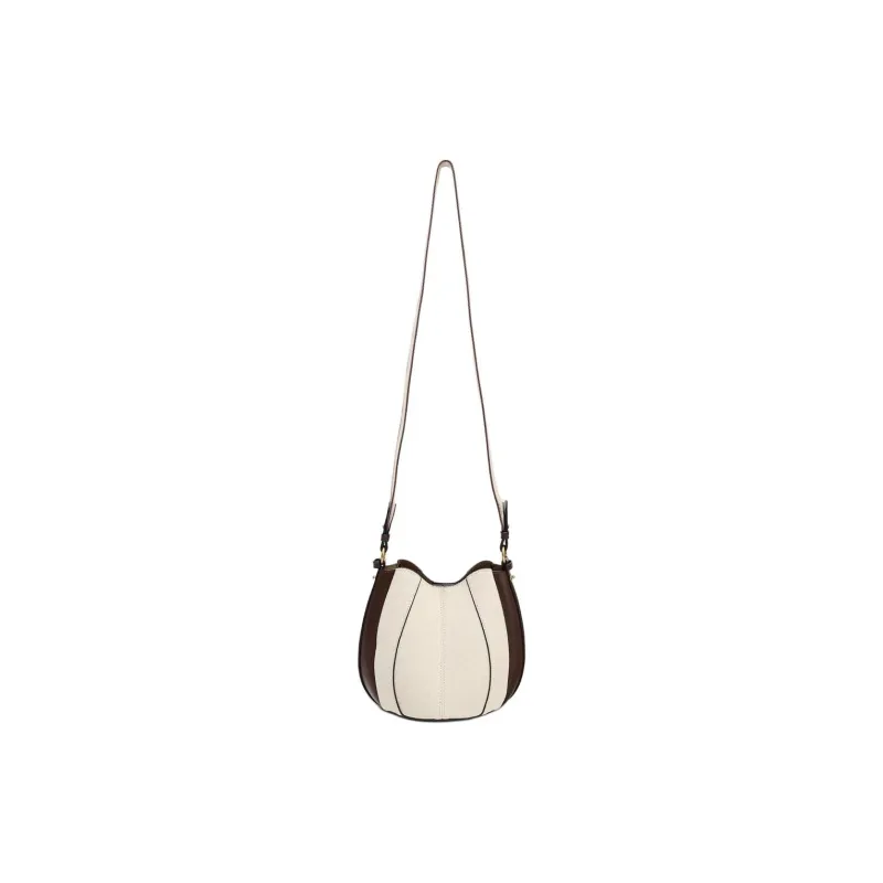 ZARA Cotton Bucket Bag, Shoulder Bag, Crossbody Bag, Handbag Women's Light Beige-4