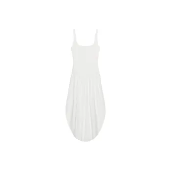 ZARA Sleeveless Dresses Women's Frosted White