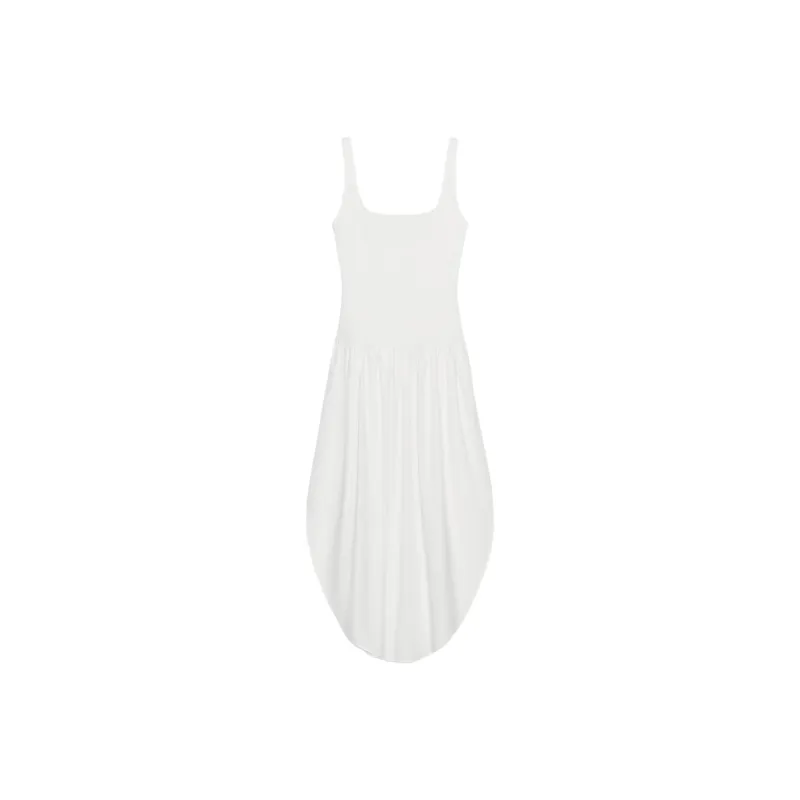 ZARA Slip Dresses Women's Frosted White-0