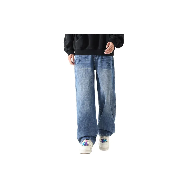 Tonlion Jeans Unisex Medium Blue-0