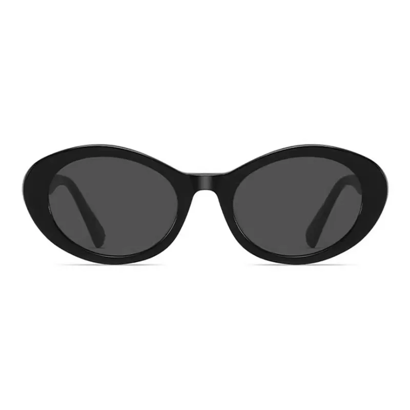 CAPONI Plate Frame Cat Eye Sunglasses Unisex-3