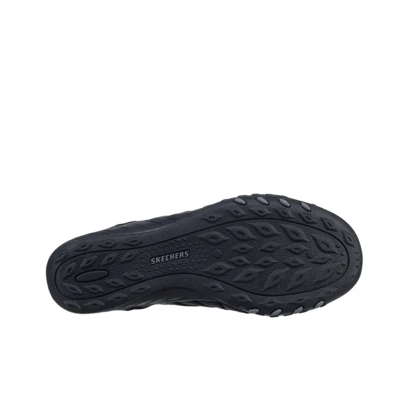 Skechers Breathe Easy Low Top Casual Shoes Women's Black-6