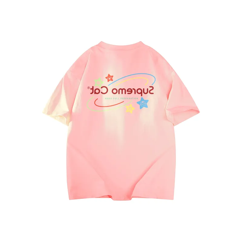 Supremo Cat T Shirts Unisex-4