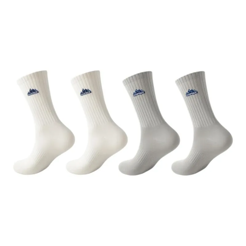 LUYOUYE Mid Calf Socks Men's 4 Pack-0