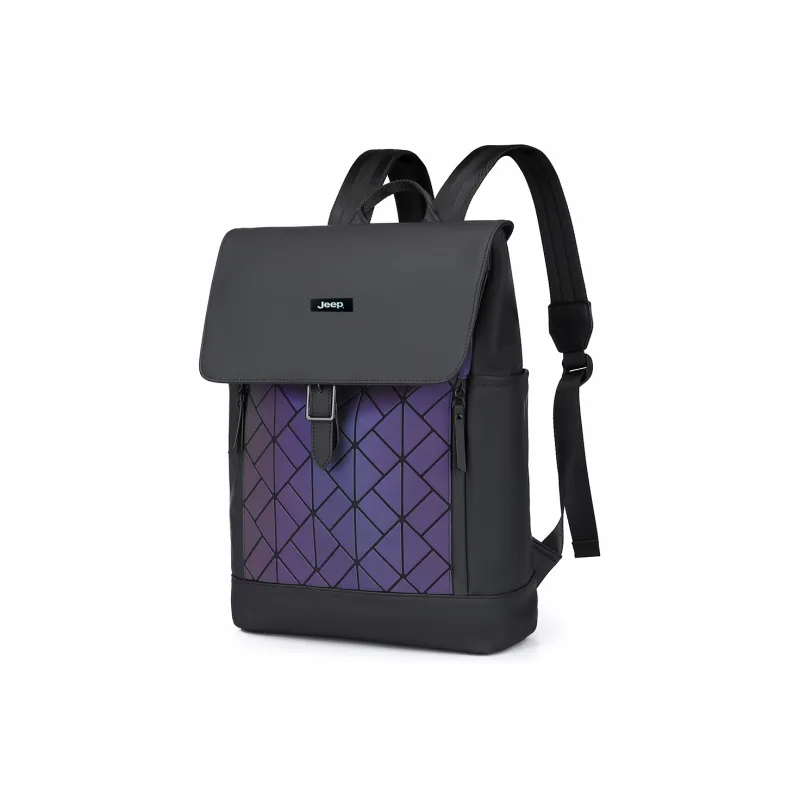 Jeep Nylon Backpack Unisex Black-1