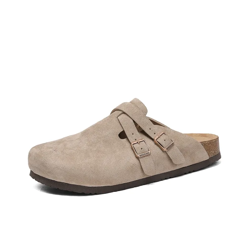 Kung Fu Partners Abrasion Resistant Slip Resistant Closed Toe Slippers Unisex-1