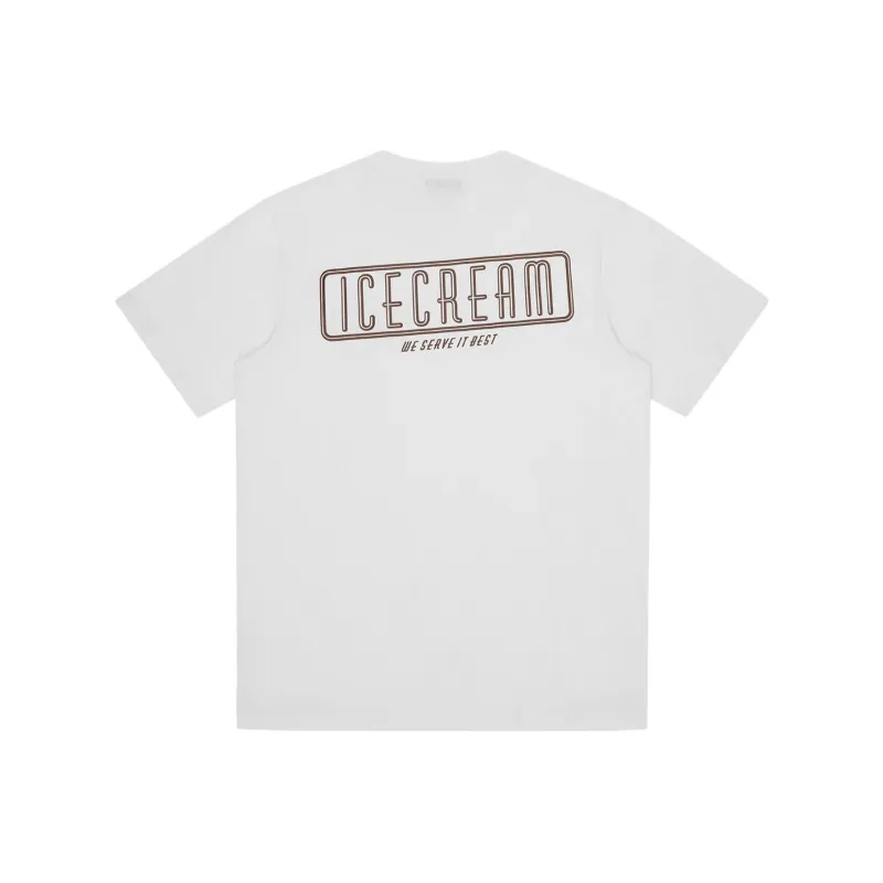 Ice Cream T Shirts Unisex White-0