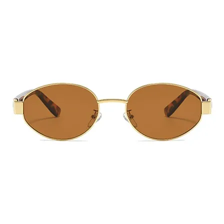 NOME Metal Oval Sunglasses Unisex-13