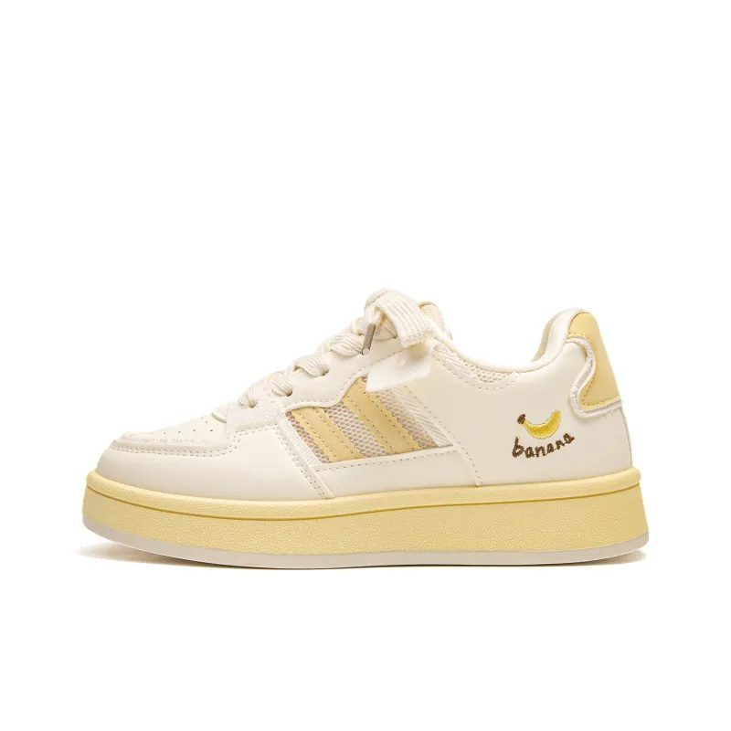 Far Waves Anti Slip Wear Resistant Low Top Skateboard Shoes Women's-5