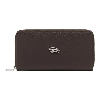 DIESEL Cow Leather Wallet Tubas Men's Brown