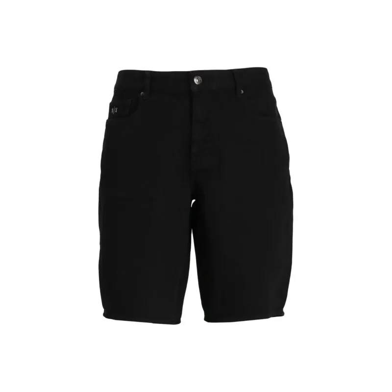 ARMANI EXCHANGE Five pocket Cotton Bermuda Shorts-0