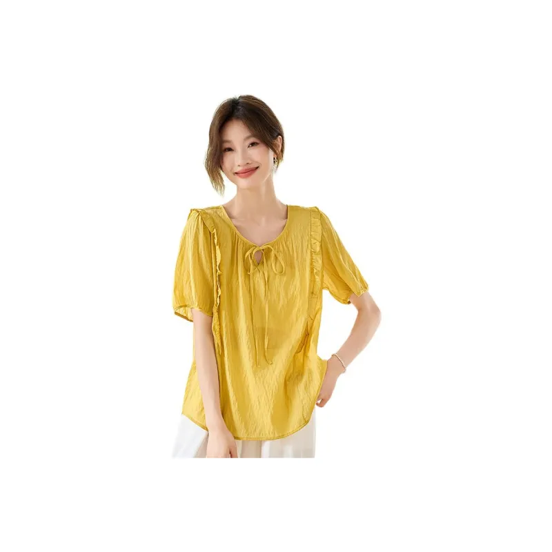 PIERRE CARDIN Chiffon Shirt Women's-7
