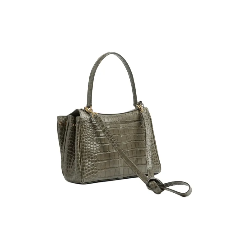 Balenciaga Rodeo Cow Leather Shoulder Bag, Crossbody Bag, Handbag Trumpets Women's Army Green-2