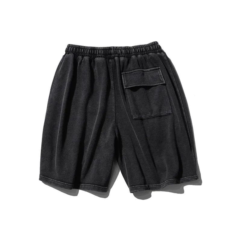 DAFT PUNK Casual Shorts Unisex Dark Gray-1