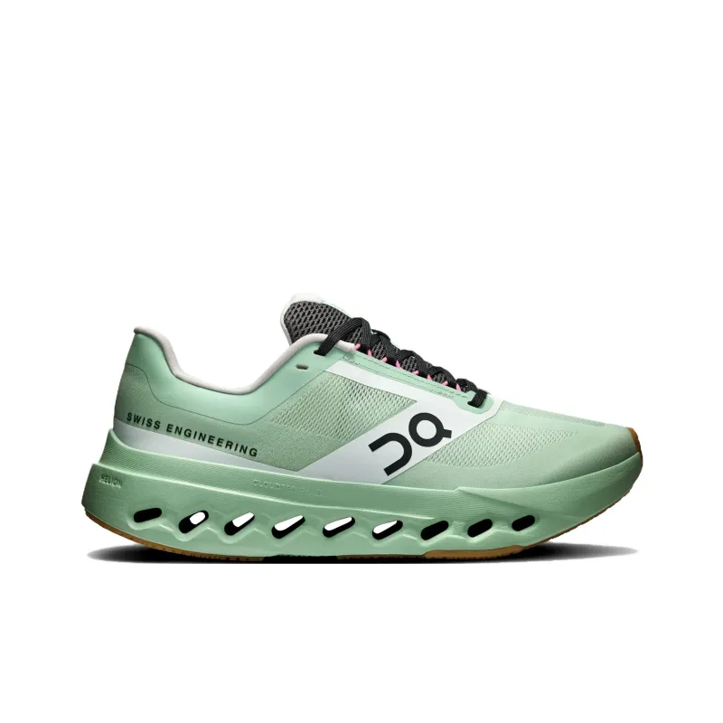 On Cloudsurfer Next Low Top Running Shoes Men's Green-1