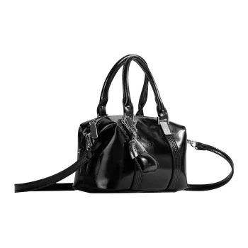 Jade En Plus PU Boston Bag, Pillow Bag, Shoulder Bag, Crossbody Bag, Handbag Women's Multicolor