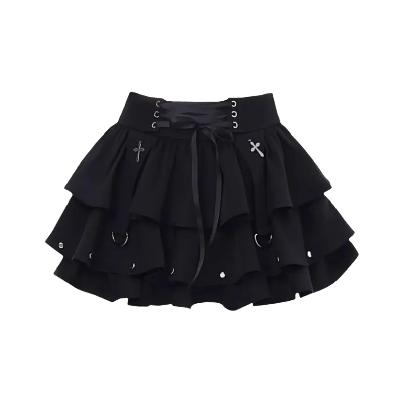 Gentle Welcome Casual Short Skirts Women's-1