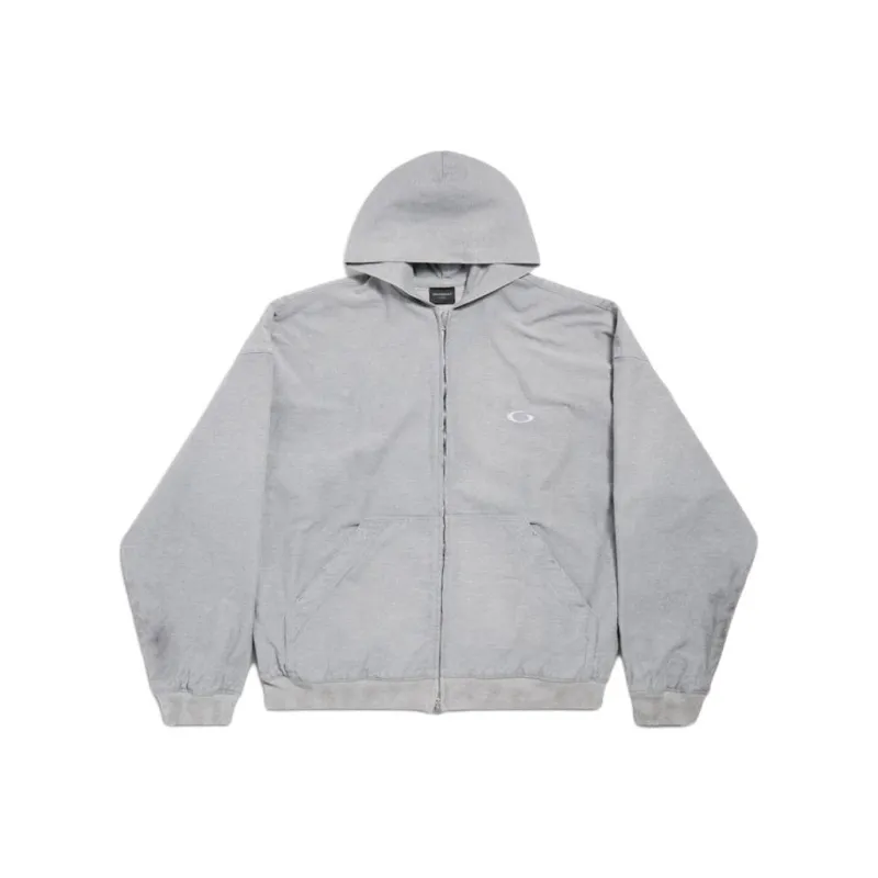 Balenciaga FW25 Sweatshirt Loose Fit Men's Gray-0