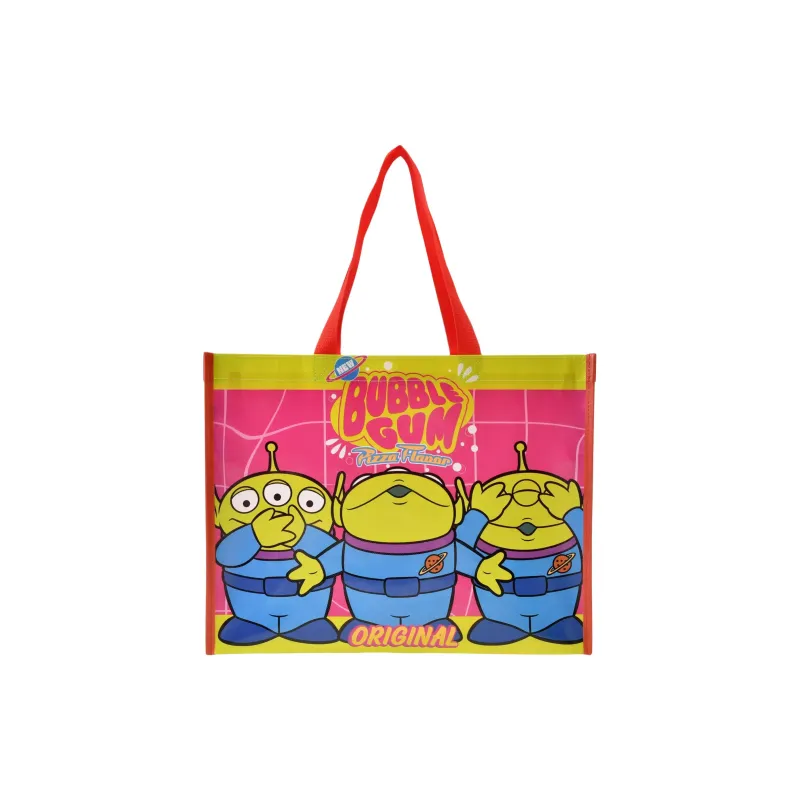 Disney Toy Story Series Polypropylene Tote Bag, Shopping Bag, Handbag Unisex Red-3