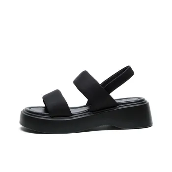 JOSINY Beach Sandals Women's Black