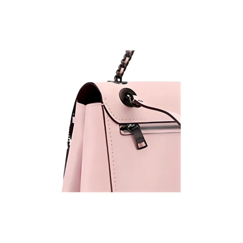COACH Parker Coated Canvas With Leather Travel Bag Casual Bag Backpack Trumpets Women's Pink-3