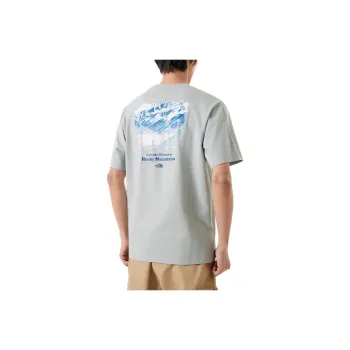 THE NORTH FACE T Shirt Men's Gray