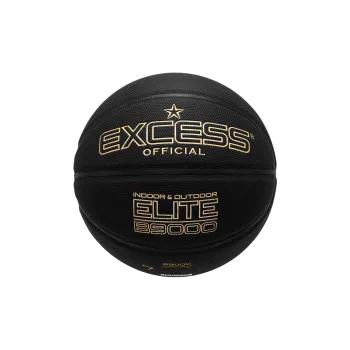 EXCESS B9000 PU Basketball Black Size 7 Ball Competition Unisex