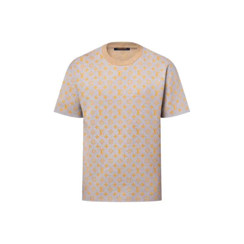 LOUIS VUITTON T Shirt Men's Gray-0