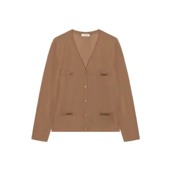 'S MAX MARA V-Neck Buttoned Cardigan