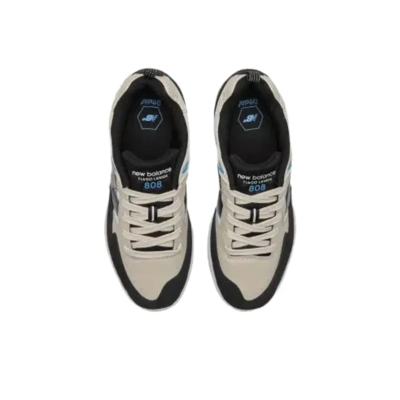 New Balance Numeric Tiago Lemos 808 Anti Slip Wear Resistant Low Top Skateboard Shoes Men's Apricot-3