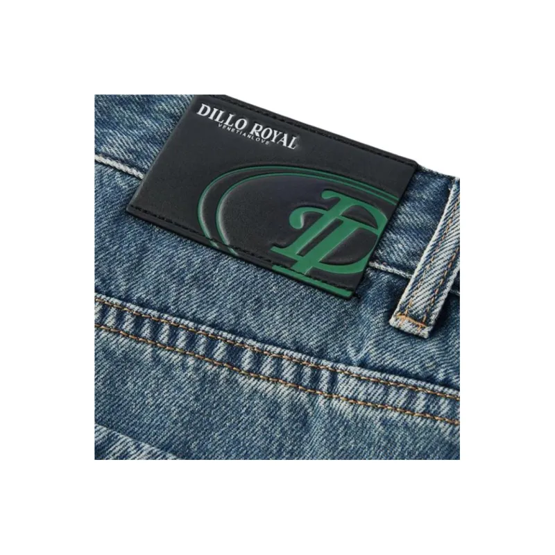 DILLO Denim Shorts Men Light Denim Blue-2