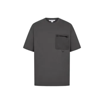URBAN REVIVO T Shirts Men Dark Gray