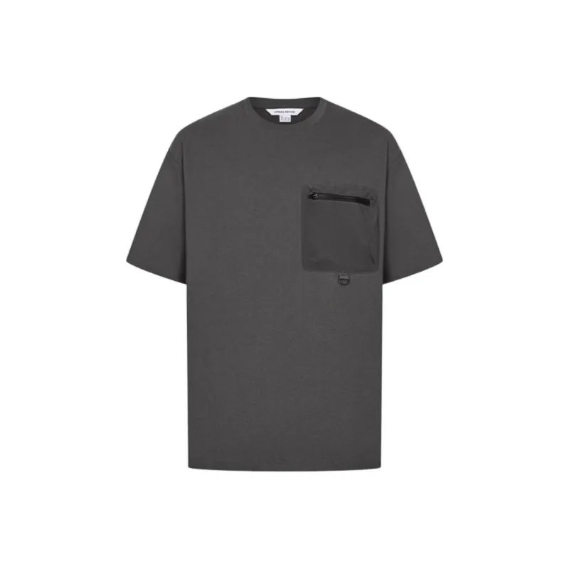 URBAN REVIVO T Shirts Men Dark Gray-0