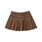 Coffee Short Skirt