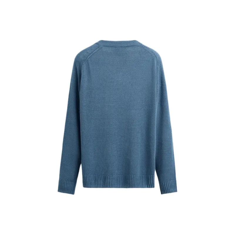 ZARA Knitwear Men Blue/Gray-1