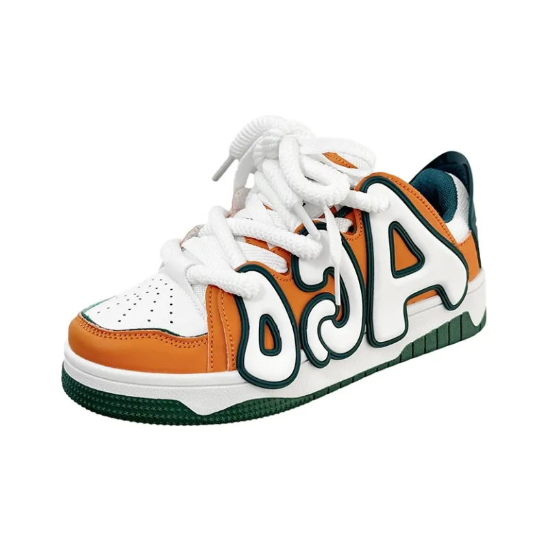 Kung Fu Partners Lightweight And Breathable Low Top Skateboard Shoes Unisex-30