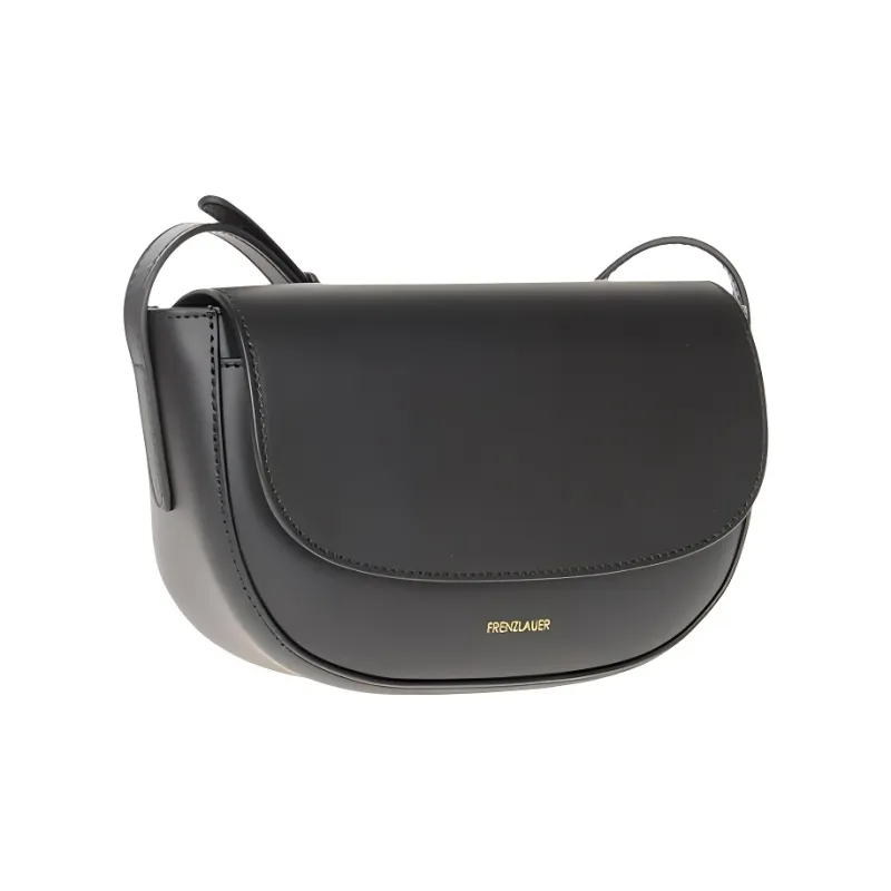 FRENZLAUER Cow Leather Shoulder Bag Regular Women's Black-1