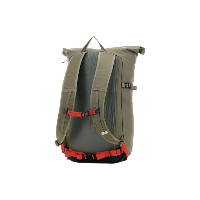Fjallraven Nylon Fabric Backpack Unisex Olive Green-1