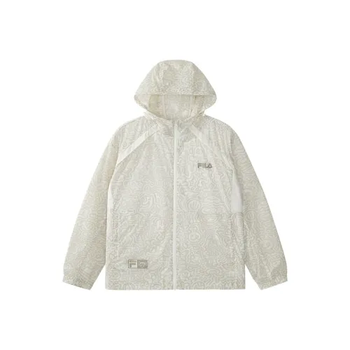 FILA FUSION x MR.DOODLE Sun Protection Clothing Unisex Cloud White