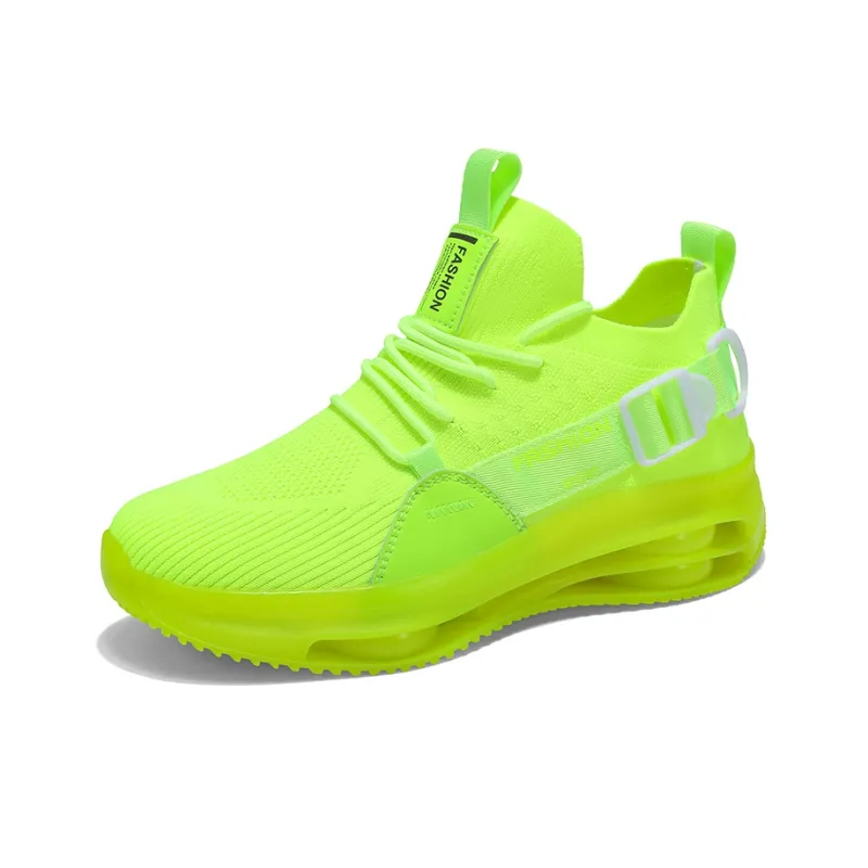 LONGDUIZHANG Shock Absorbers With Slip Resistant And Abrasion Resistant Properties Low Top Running Shoes Unisex-6
