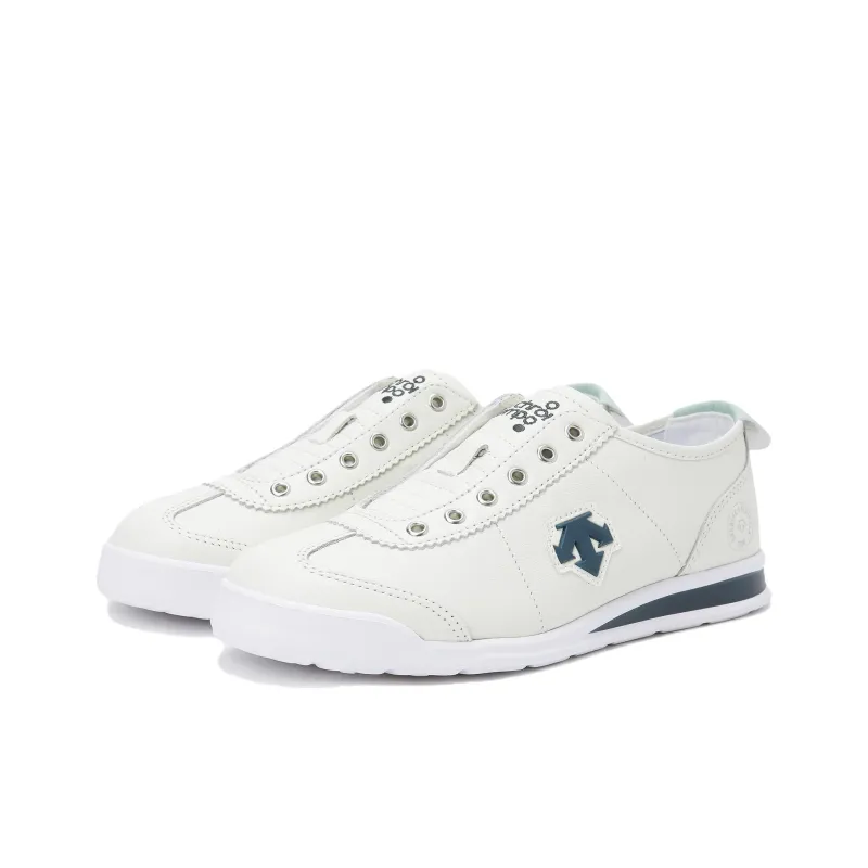 DESCENTE Crontempo Anti Slip Wear Resistant Low Top Casual Shoes Unisex Beige-2