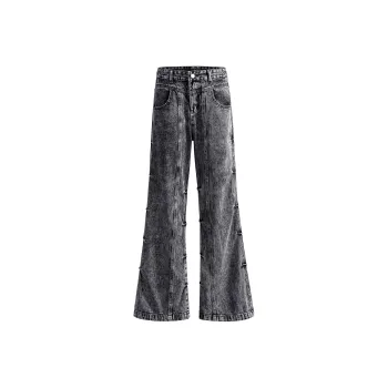 FOREVER 21 Jeans Unisex Black Gray Color