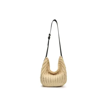 Morellybear PU Shoulder Bag Regular Women's Beige