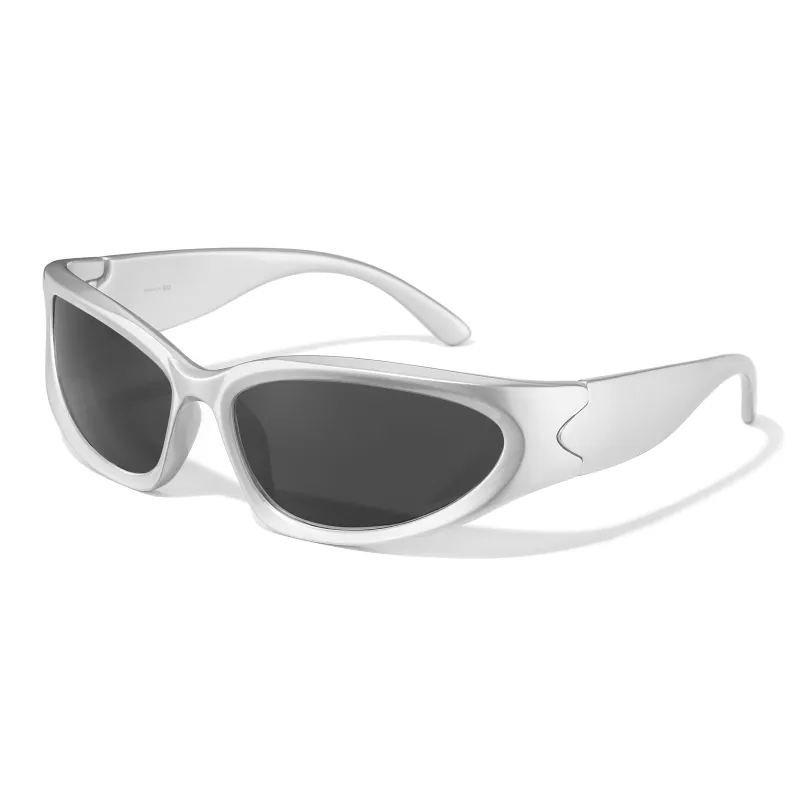 COLORE.IN PC Irregular Shape Sunglasses Unisex-5