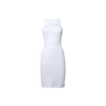 DSQUARED 2 Cut Out Detailed Knitted Sleeveless Dress