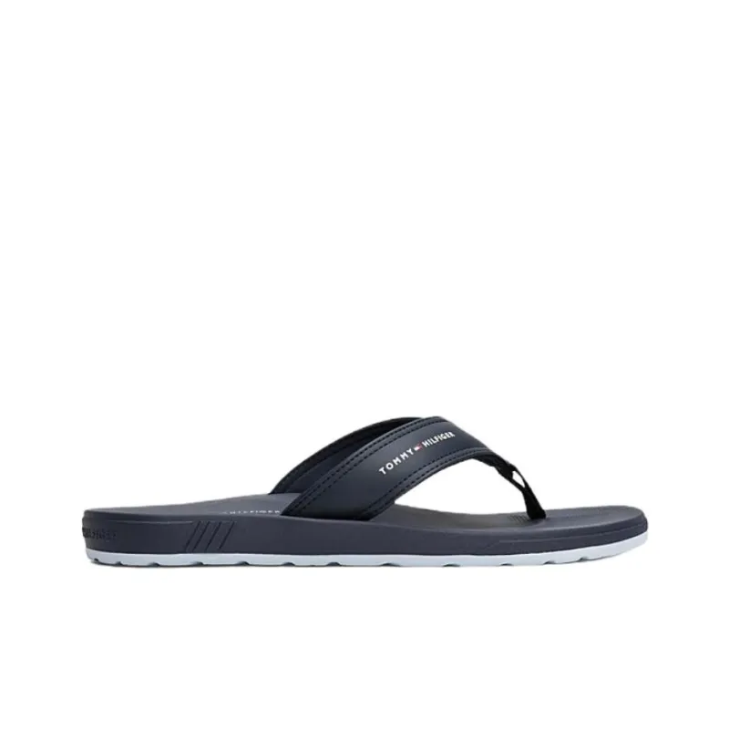 Tommy Hilfiger Abrasion Resistant Flip Flops Men's Marine Blue-1