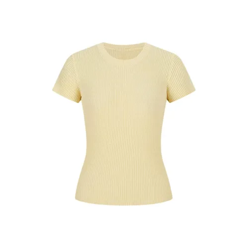 SKYA T Shirts Women's Yellow