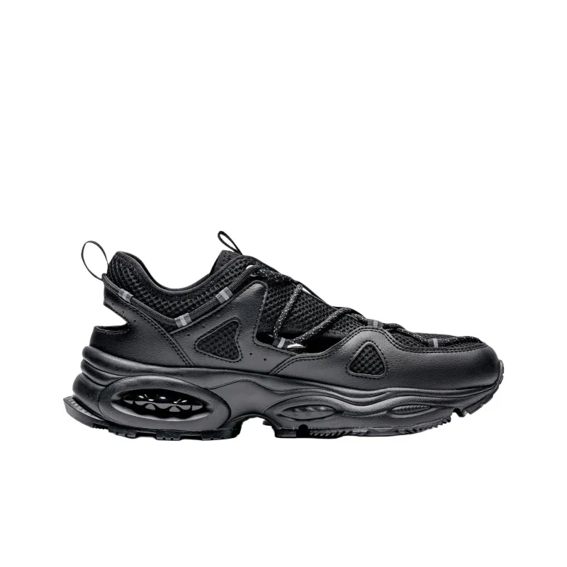 Kappa Slip Resistant Breathable Grip Support River Trekking Shoes Unisex Black-1