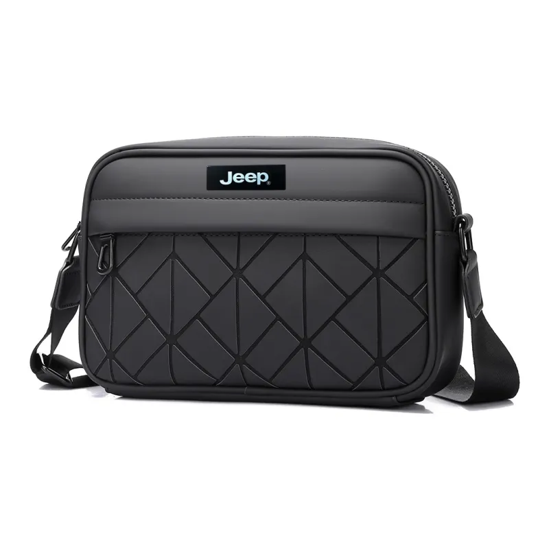 Jeep Nylon Shoulder Bag, Crossbody Bag Unisex Multicolor-5